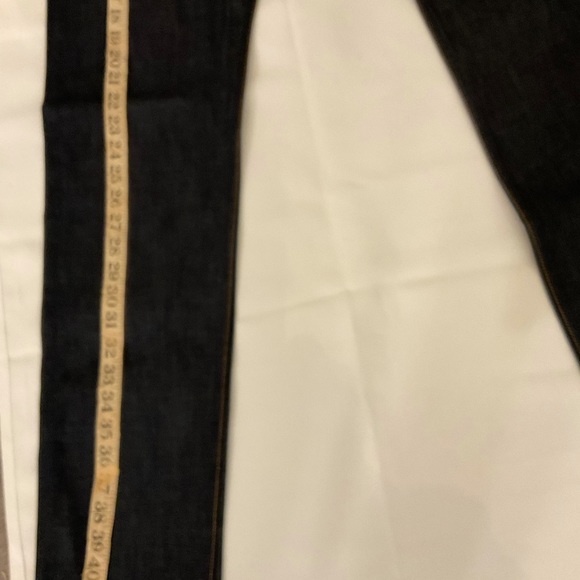 RAG AND BONE NWOT JEANS SZ 31  Style #M1223C401 Fit 2. Slim Raw Denim - Picture 10 of 13